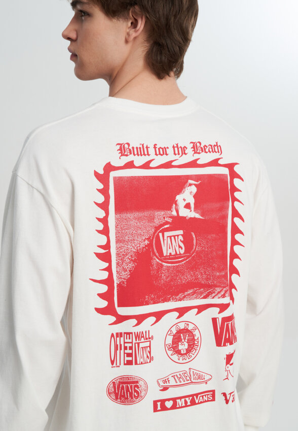 Лонгслив мужской Vans I Need My LS, Белый