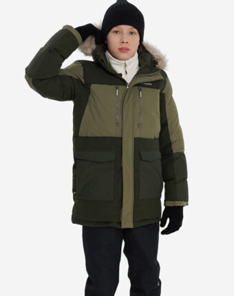 Куртка утепленная для мальчиков Columbia Marquam Peak Fusion II Parka, Зеленый женщинам