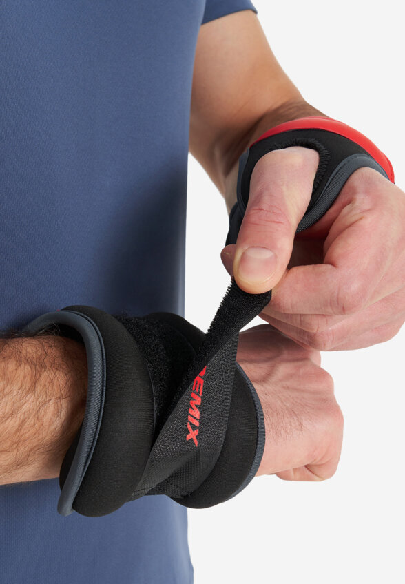 Утяжелители Demix, 2 х 1 кг, Красный