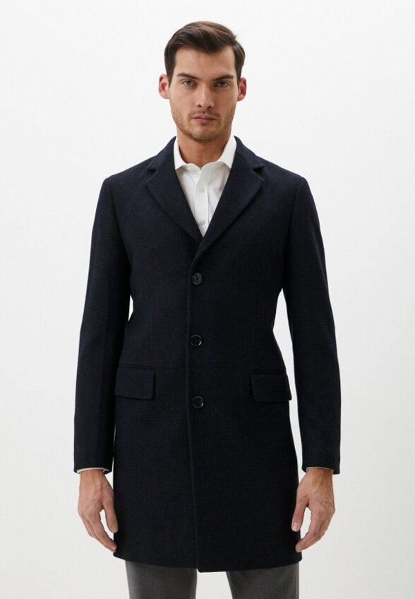 Пальто однобортное Al Franco