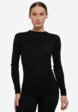 Термобелье верх женское UYN Fusyon Biotech, Черный1  - превью