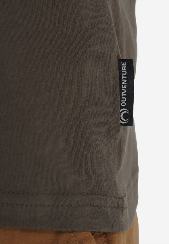 Футболка мужская Outventure, Коричневый