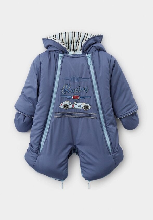 Комбинезон утепленный, варежки и пинетки Pilguni