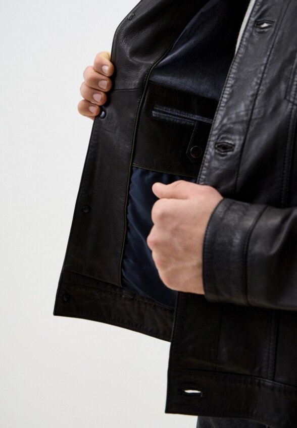 Куртка кожаная Jorg Weber