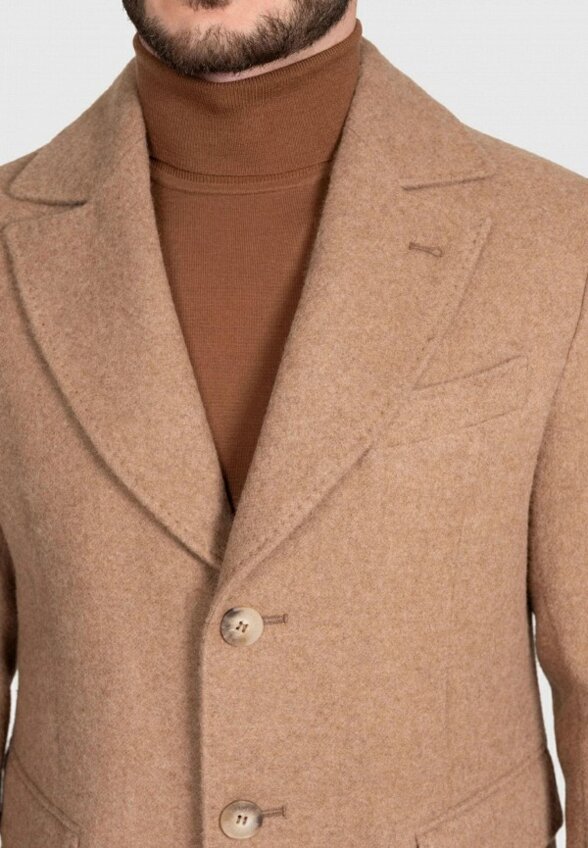 Пальто однобортное Sarto Reale