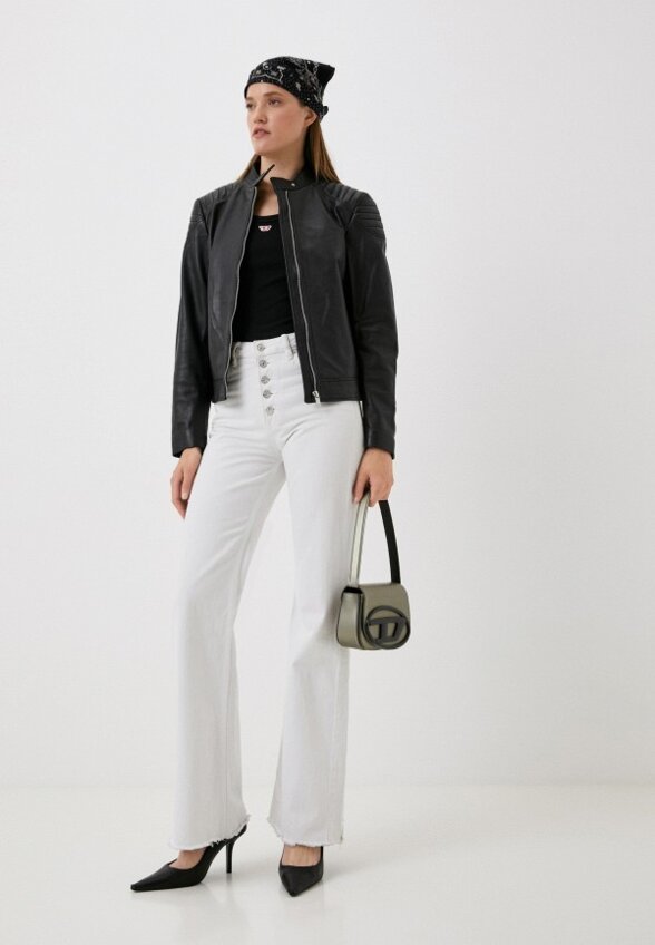 Куртка кожаная Снежная Королева