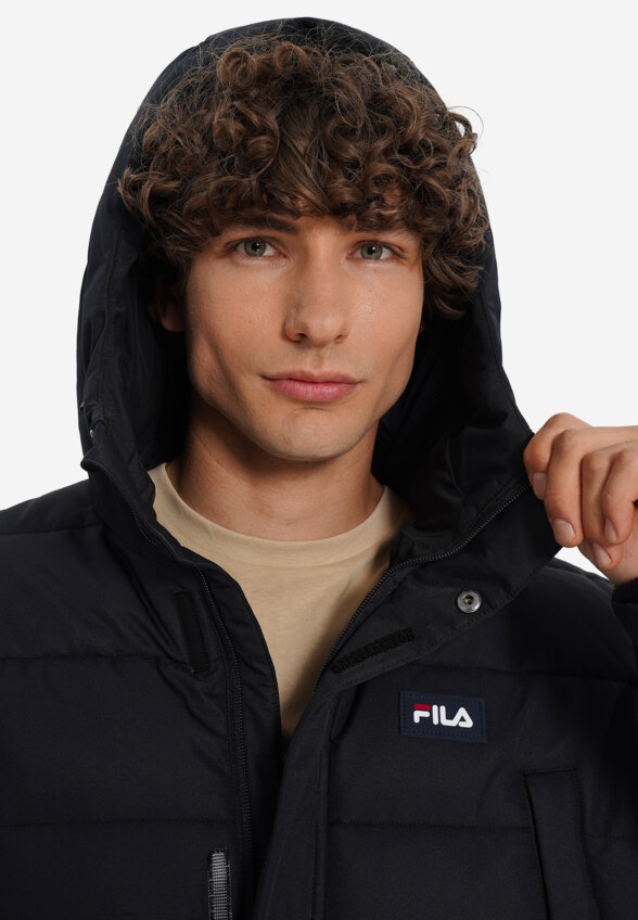 Пуховик мужской FILA, Черный
