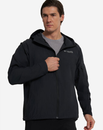 Ветровка мужская Columbia Loop Trail II Windbreaker, Черный женщинам