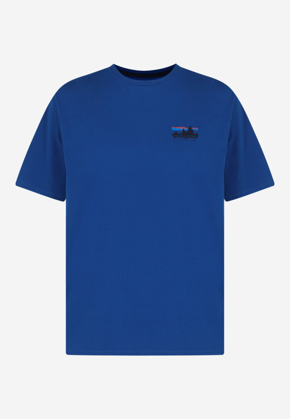 Футболка мужская Patagonia Skyline Organic, Синий
