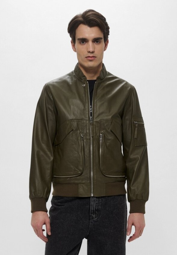 Куртка кожаная Ice Play