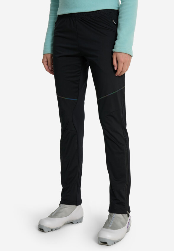 Брюки для беговых лыж женские KV+ Lapland, Черный