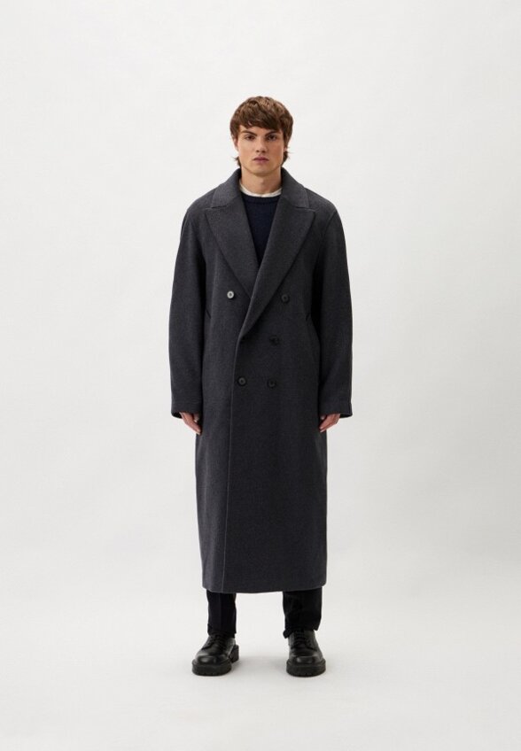 Пальто двубортное BLCV