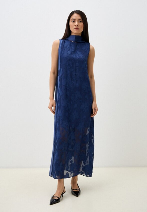 Платье и палантин Модный дом Виктории Тишиной