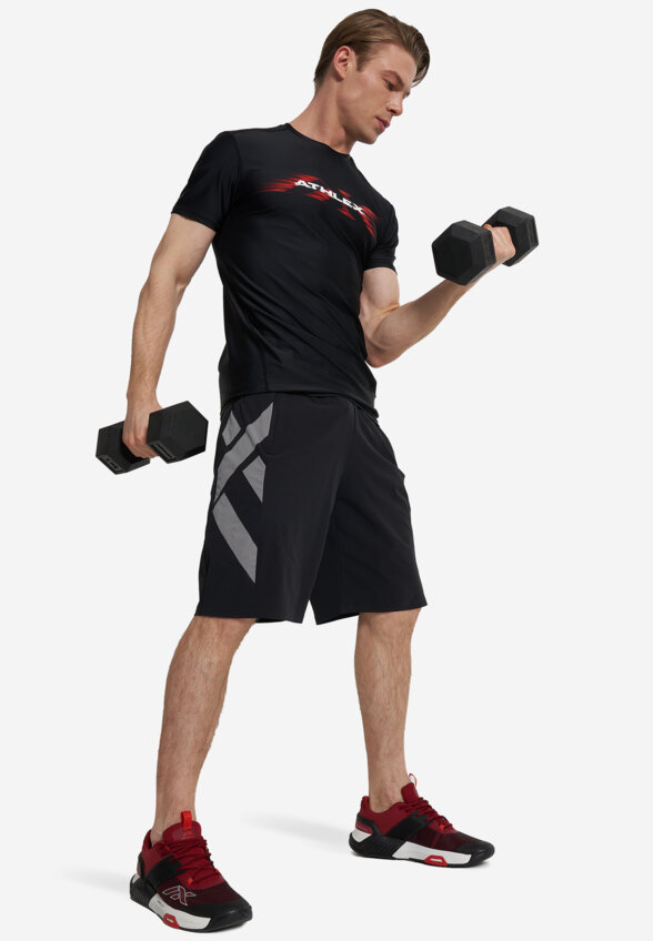 Шорты мужские Athlex, Черный