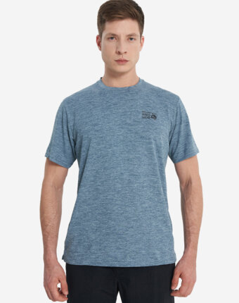 Футболка мужская Mountain Hardwear Sunblocker Short Sleeve, Синий женщинам