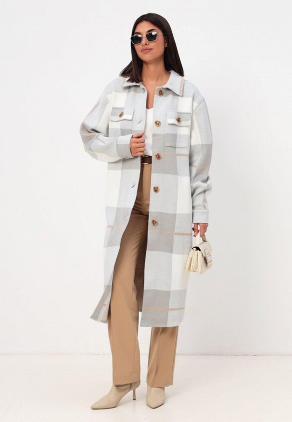 Пальто однобортное Veshalka