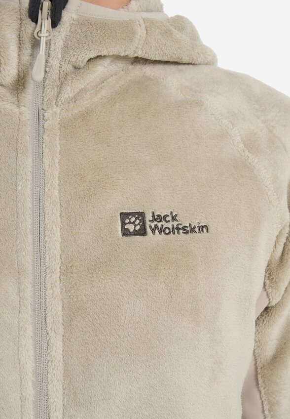 Джемпер флисовый женский Jack Wolfskin Rotwand, Бежевый
