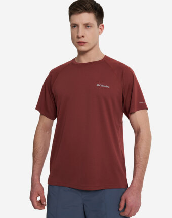 Футболка мужская Columbia Alpine Chill Pro Ss Crew, Красный женщинам