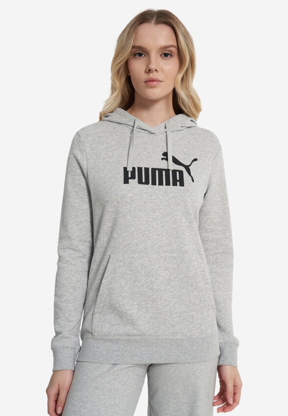 Худи женское PUMA Ess No. 1 Logo, Серый