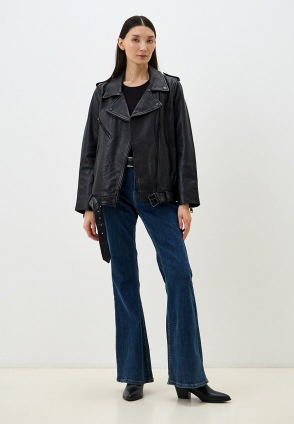 Куртка кожаная Снежная Королева