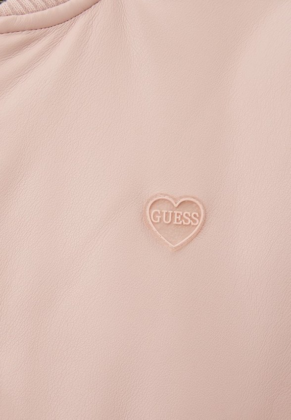 Куртка кожаная утепленная Guess