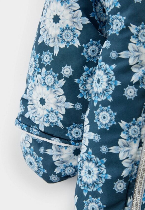 Комбинезон утепленный, варежки и пинетки Pilguni