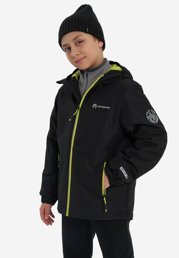 Легкая куртка для мальчиков Outventure, Черный
