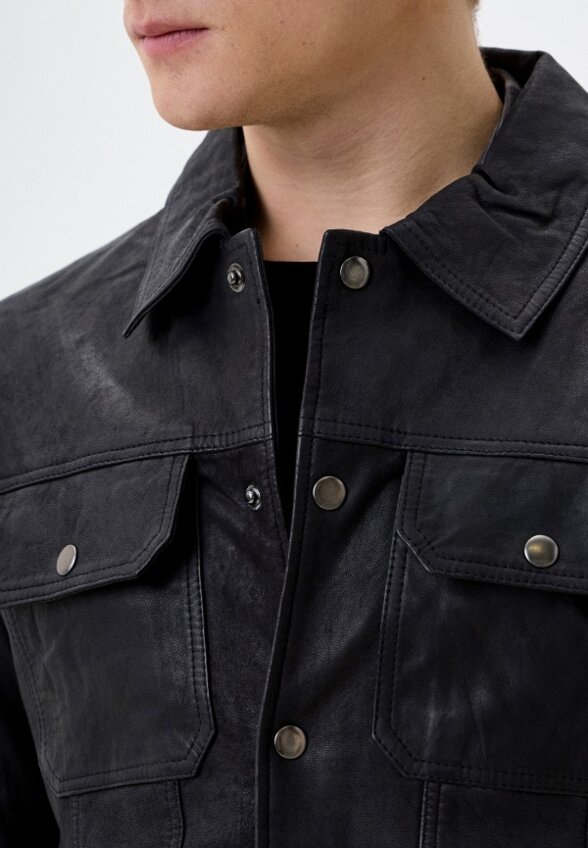 Куртка кожаная Jorg Weber