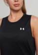 Майка женская Under Armour Tech Tank Solid, Черный7  - превью