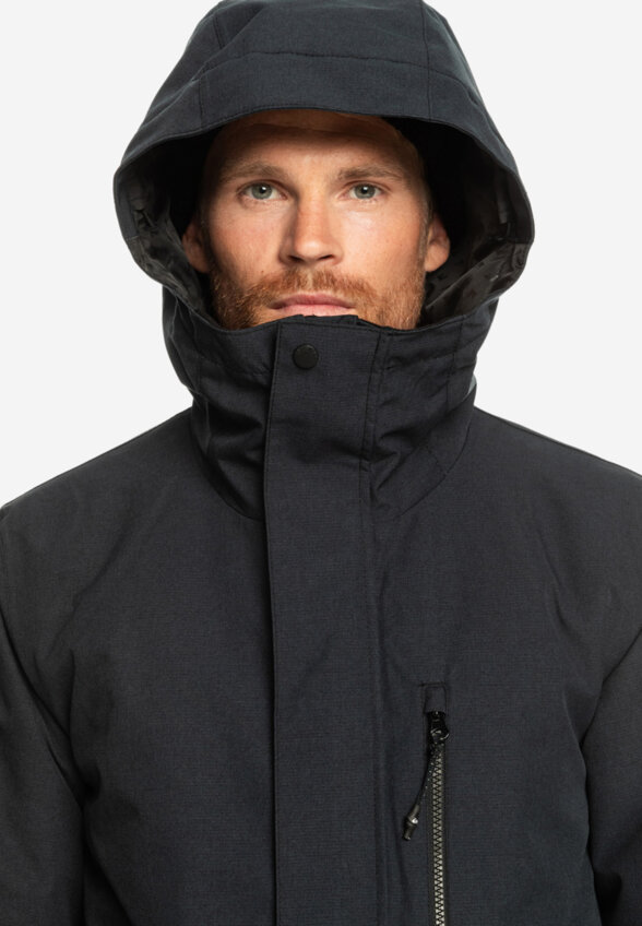Куртка сноубордическая мужская Quiksilver Mission Solid, Черный