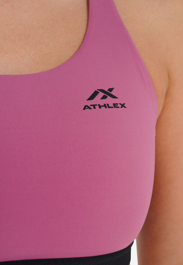Топ бра спортивный Athlex, Розовый