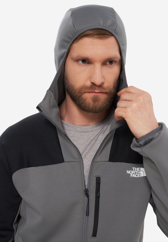 Толстовка мужская The North Face Meteora, Серый