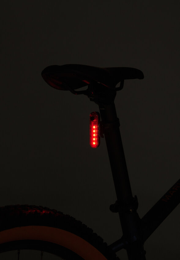 Фонарь задний велосипедный Cyclotech CRL-6, Черный