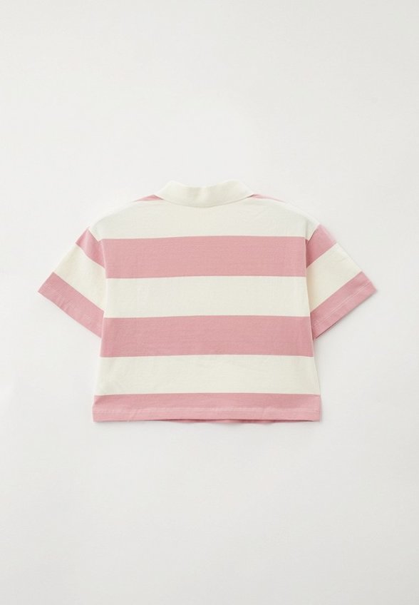 Поло Button Blue