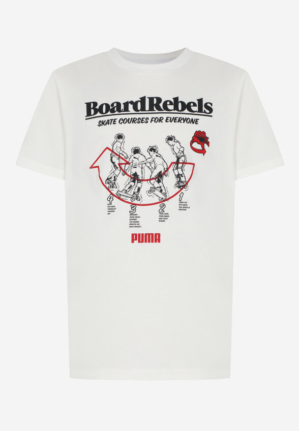 Футболка для мальчиков PUMA Mid90 S Graphic, Белый