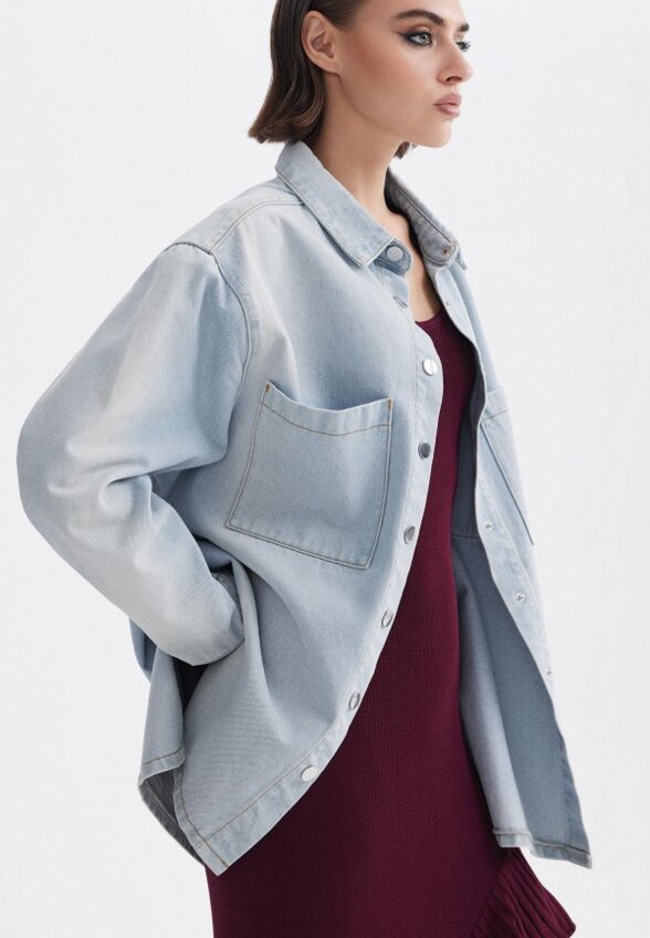 Рубашка джинсовая True Red