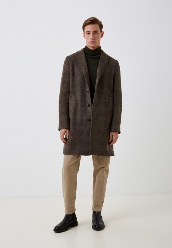 Пальто однобортное Cudgi