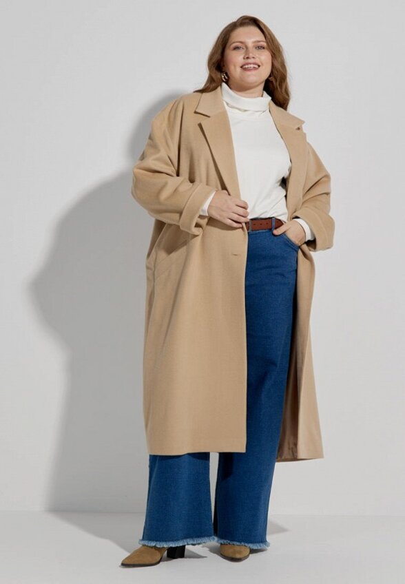 Пальто однобортное Odevaiwear