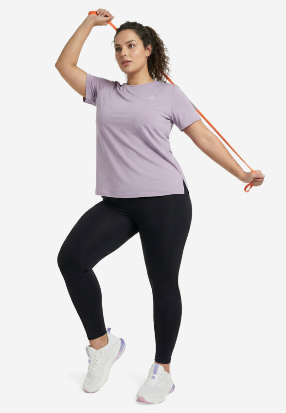 Футболка женская Demix, Plus Size, Фиолетовый