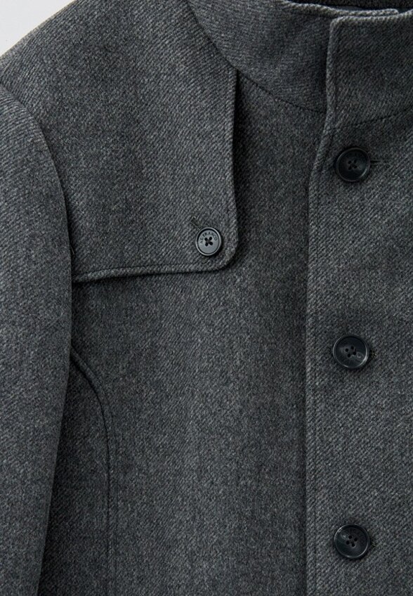 Пальто однобортное Al Franco