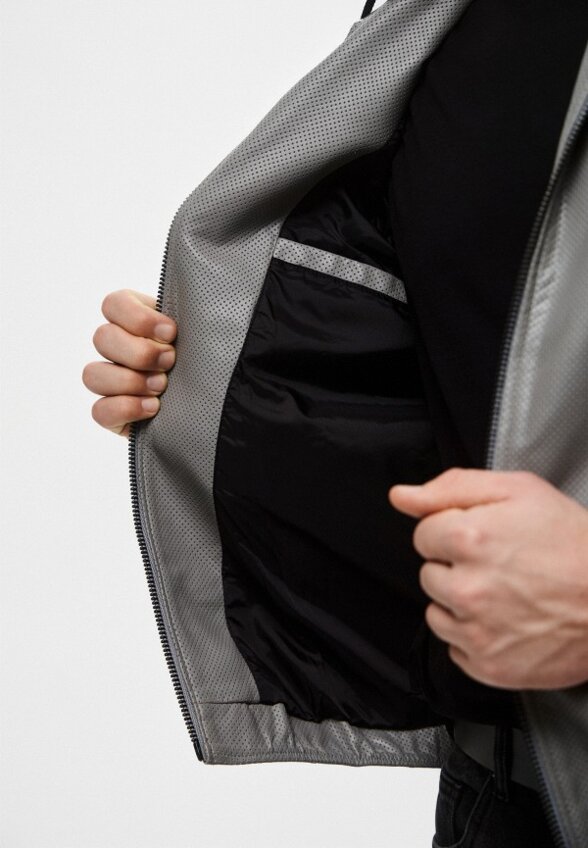 Куртка кожаная Trussardi