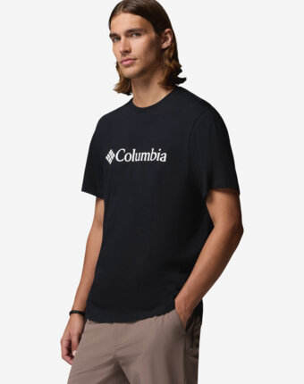 Футболка мужская Columbia CSC Basic Logo Tee, Черный женщинам