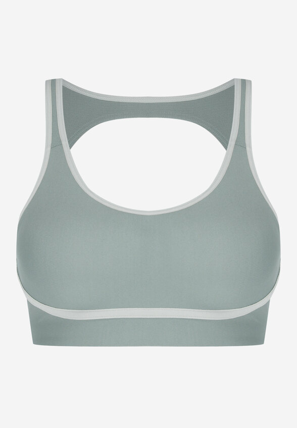 Спортивный топ бра Under Armour Infinity Piped, Зеленый