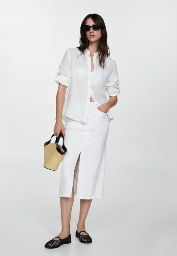 Юбка джинсовая Mango