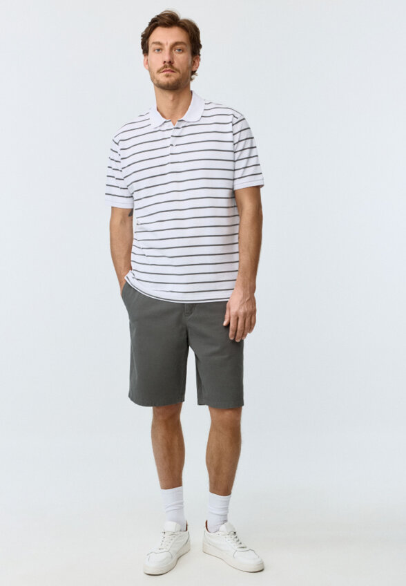 Поло REGULAR FIT в полоску
