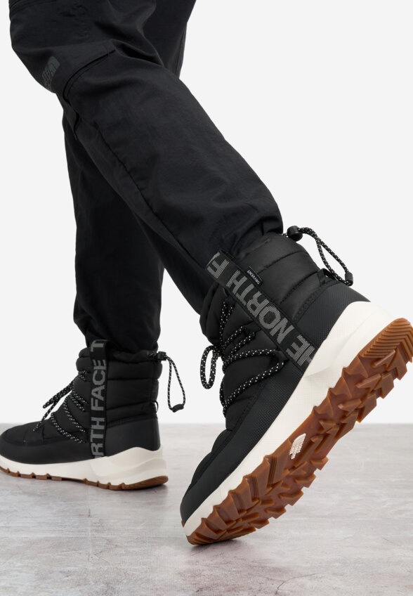 Дутики женские The North Face Thermoball Lace Up Wp, Черный