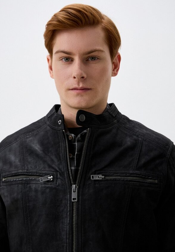 Куртка кожаная Jorg Weber