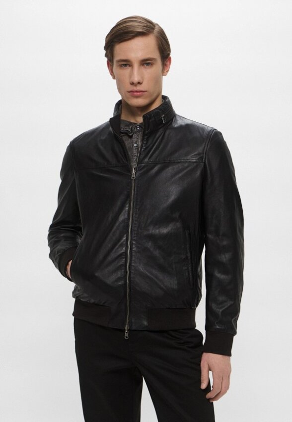 Куртка кожаная Blouson