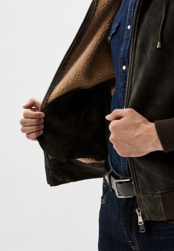 Бомбер меховой Blouson