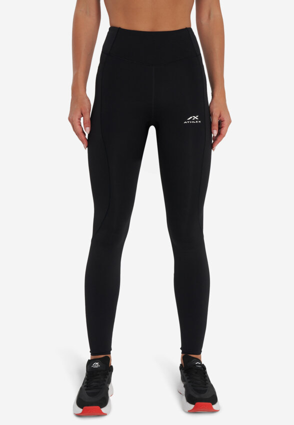 Легинсы компрессионные женские Athlex, Черный
